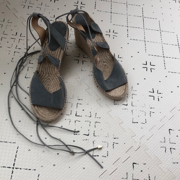 Romena suede espadrille wedges. Handmade in Spain - Picture 7 of 8